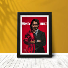 Money  (Doctor) Framed Poster with Acrylic Glass, Multicolor - Perfect for Room & Office Decor