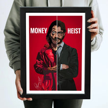 Money  (Doctor) Framed Poster with Acrylic Glass, Multicolor - Perfect for Room & Office Decor