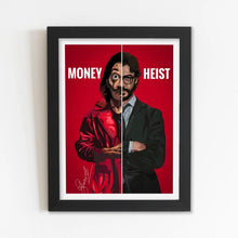 Money  (Doctor) Framed Poster with Acrylic Glass, Multicolor - Perfect for Room & Office Decor 