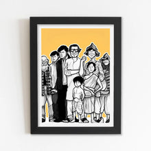 Indian people (culture) Framed Poster with Acrylic Glass, Multicolor - Perfect for Room & Office Decor 