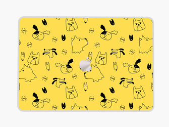 Cute Pets - Macbook Skin