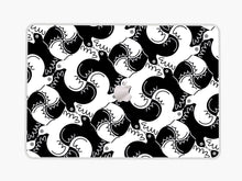 Black White Birds - Macbook Skin