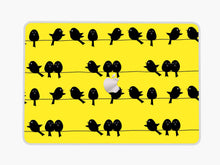 Birds on a Wire - Macbook Skin